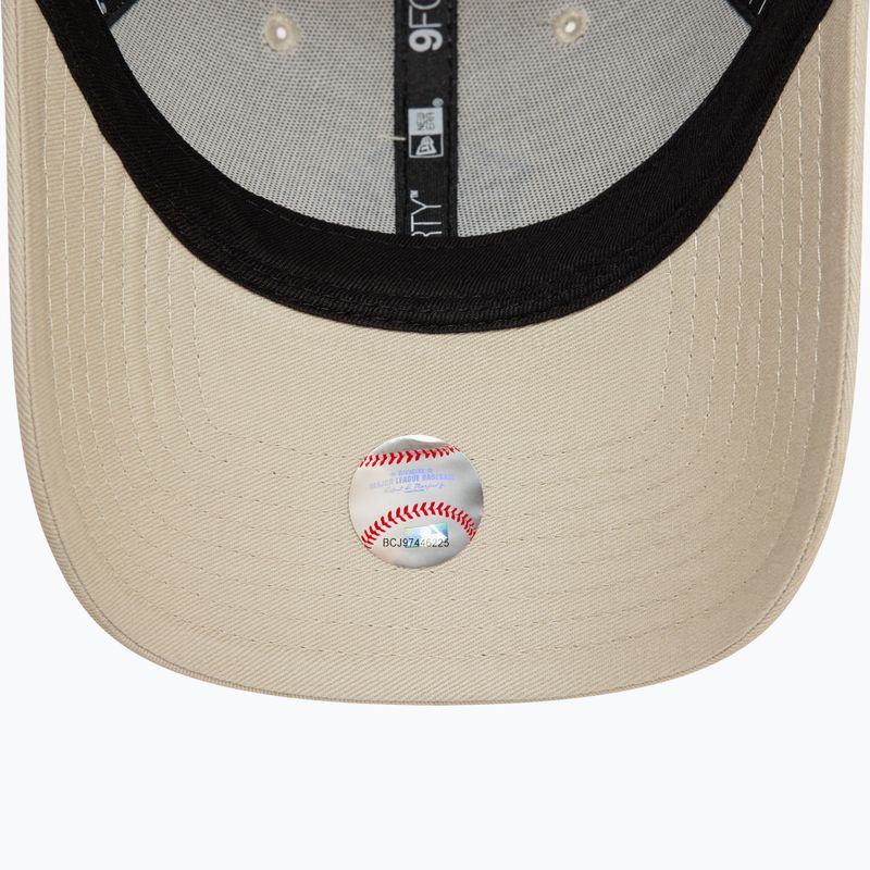 Cappello da baseball New Era Team Outline 9Forty New York Yankees beige chiaro 3