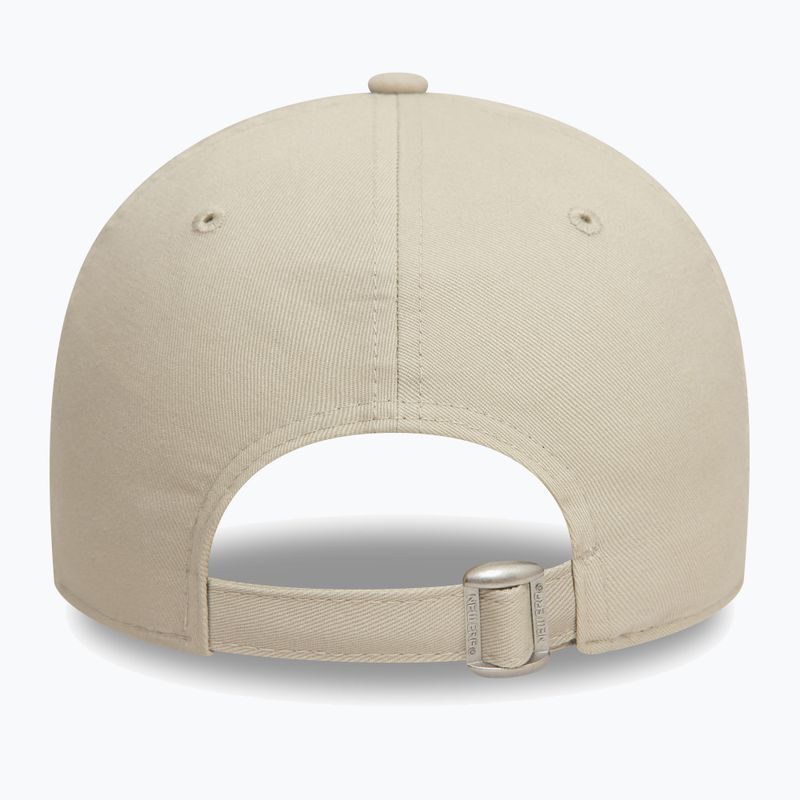 Cappello da baseball New Era Team Outline 9Forty Bulls beige chiaro 4