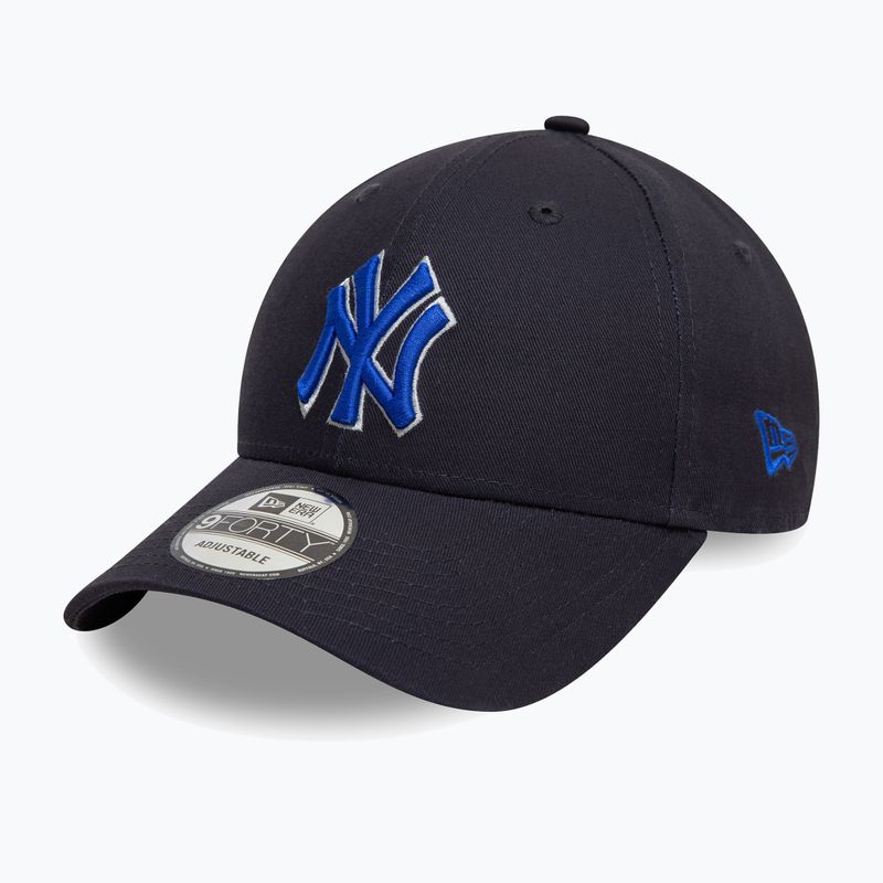 Cappello da baseball New Era Side Patch 9Forty New York Yankees navy 2