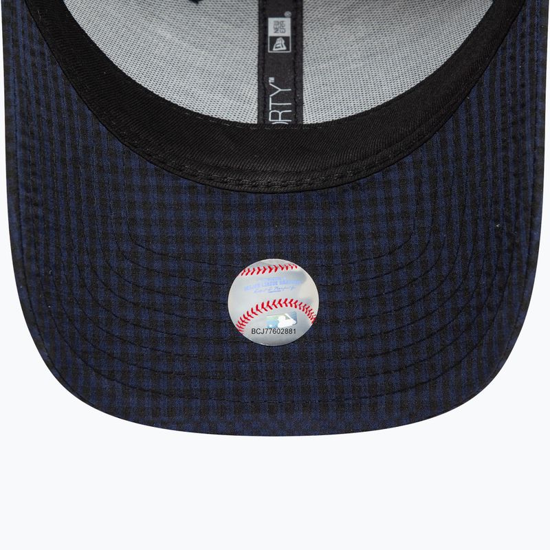 Berretto da baseball New Era Seersucker 9Forty New York Yankees navy 5