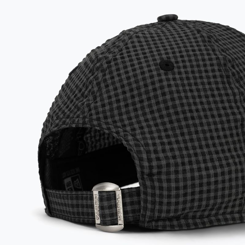 Cappello da baseball New Era Seersucker 9Forty Los Angeles Dodgers nero 4