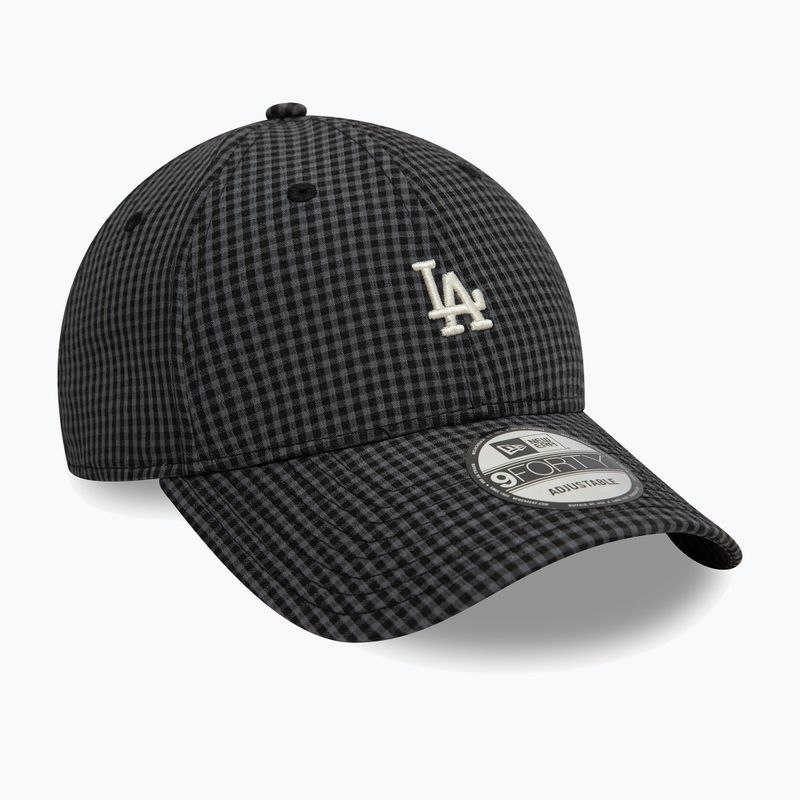 Cappello da baseball New Era Seersucker 9Forty Los Angeles Dodgers nero