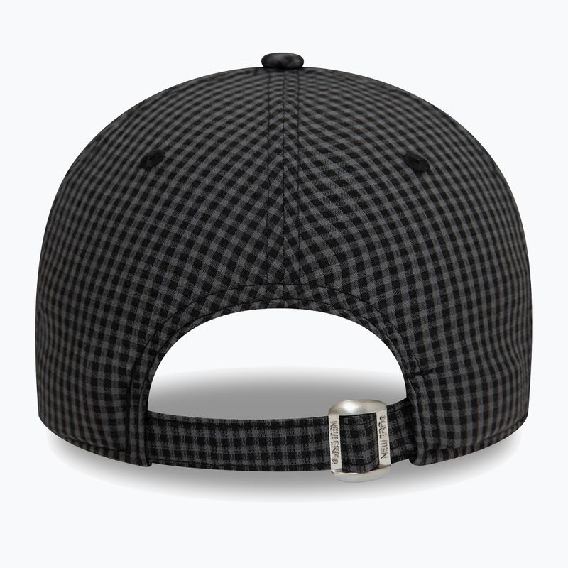 Cappello da baseball New Era Seersucker 9Forty Los Angeles Dodgers nero 4