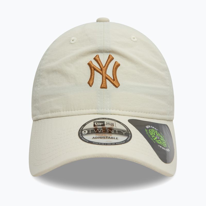 Cappello da baseball New Era Recycled 920 New York Yankees beige chiaro 2