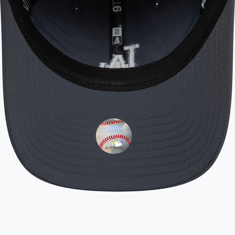 Cappello da baseball New Era Recycled 9Twenty Los Angeles Dodgers grigio scuro 5