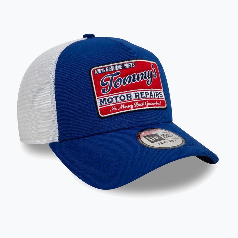 Cappello da baseball New Era NE Vintage Trucker blu