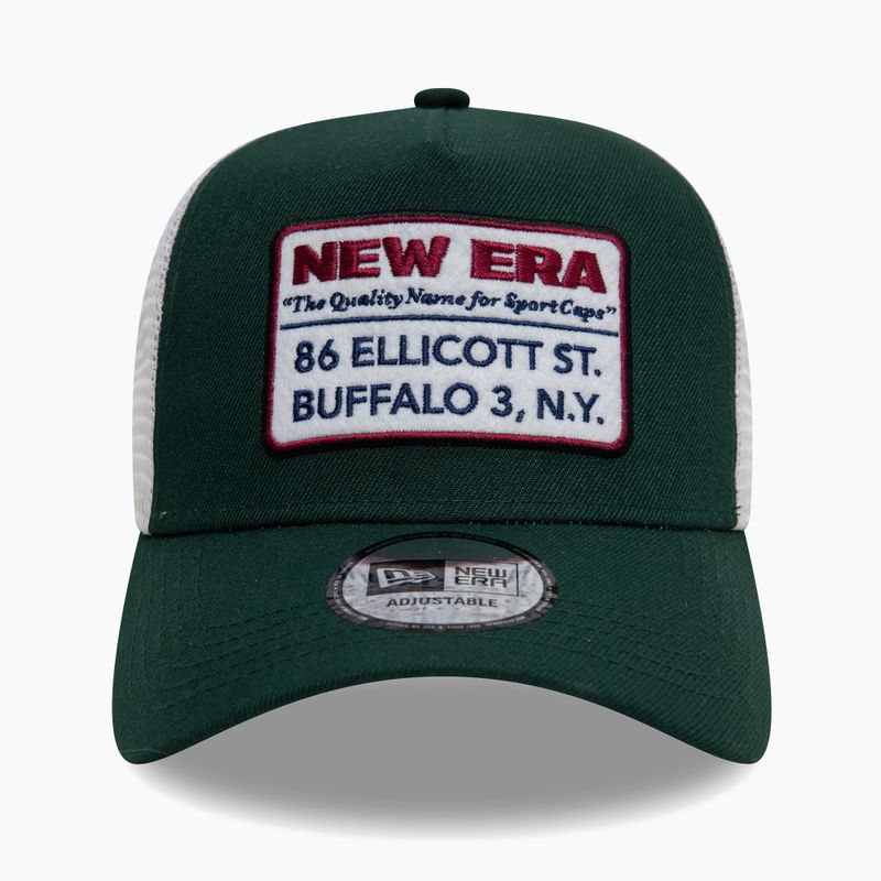 Cappello da baseball New Era NE Vintage Trucker verde scuro 2