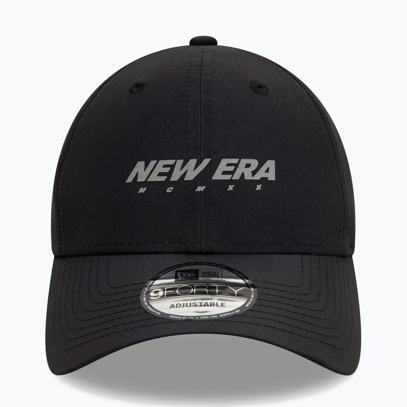 Cappello da baseball New Era NE Tech 9Forty nero 2