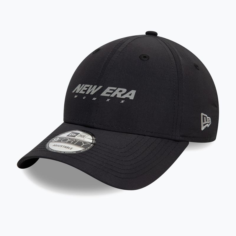 Cappello da baseball New Era NE Tech 9Forty nero 3