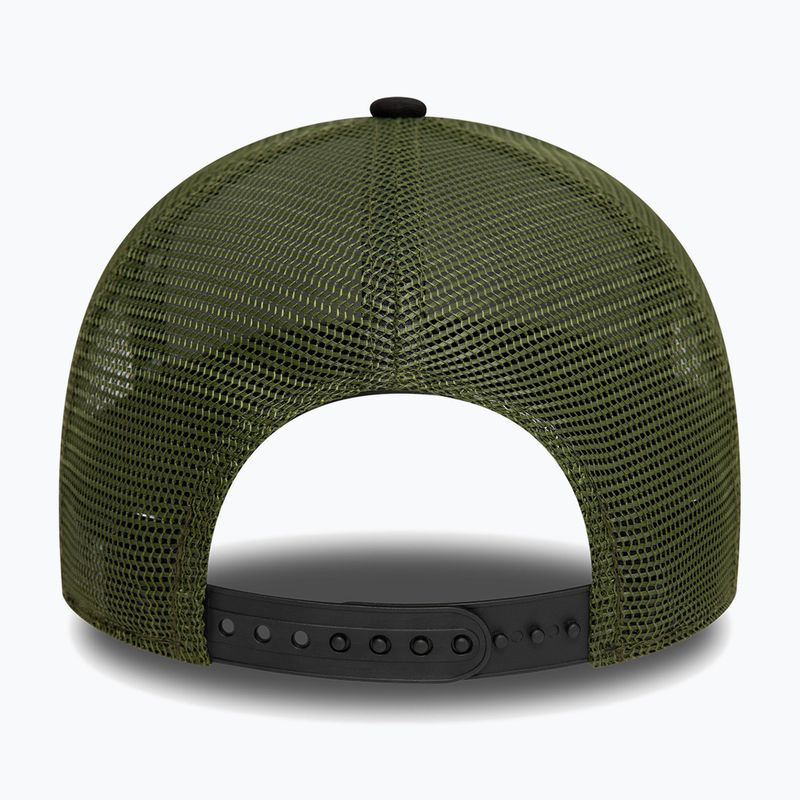 Cappello da baseball New Era NE Patch Trucker nero 4