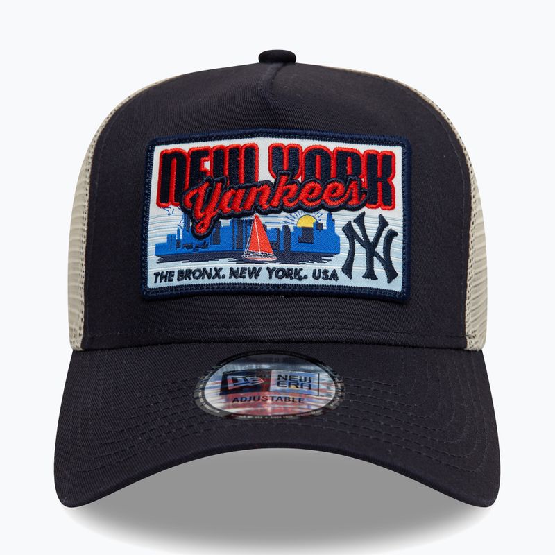 Cappello da baseball New Era MLB Patch Trucker New York Yankees navy 2