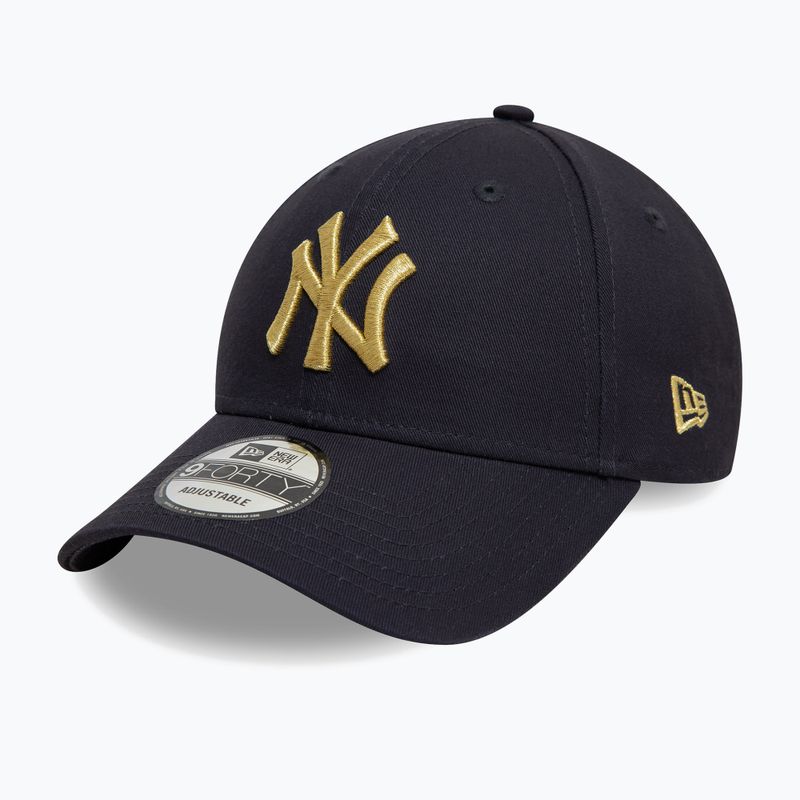 Cappello New Era Metallic 9Forty New York Yankees navy 3