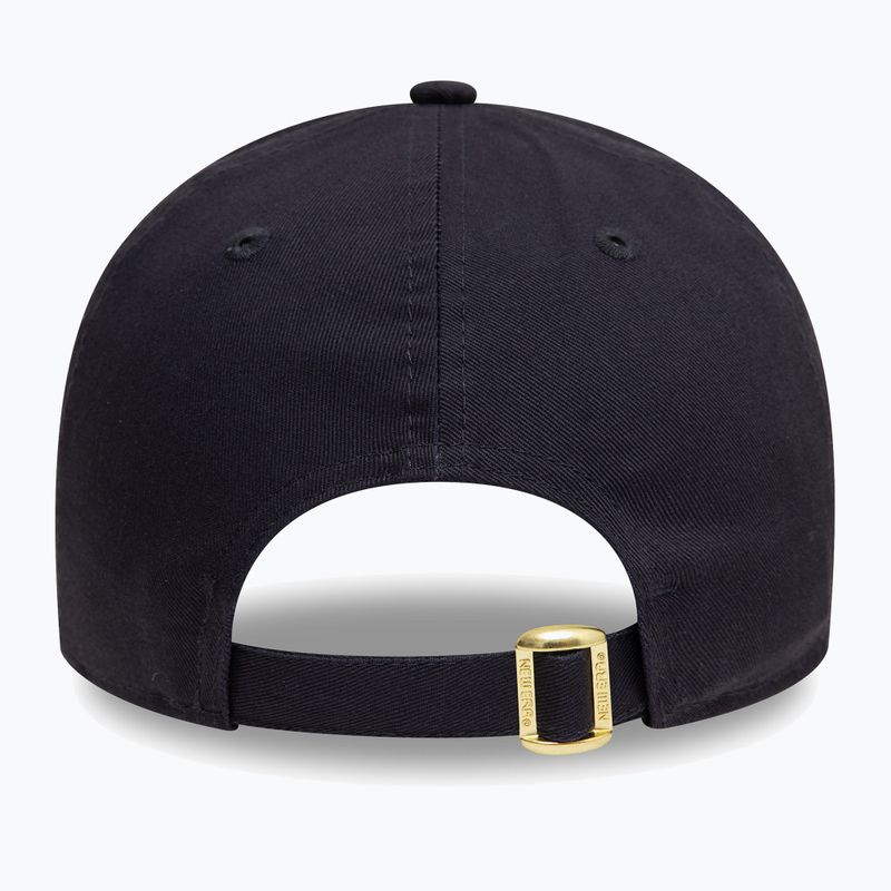 Cappello da baseball New Era Metallic 9Forty Los Angeles Lakers navy 4