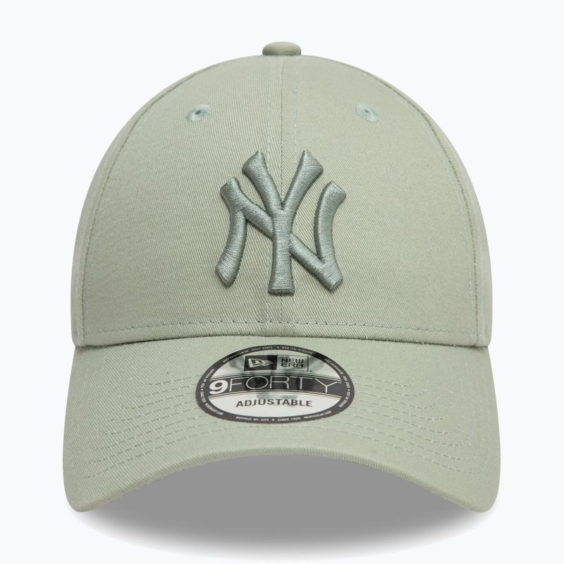 Cappello da baseball New Era League Essential 9Forty New York Yankees verde pastello 2