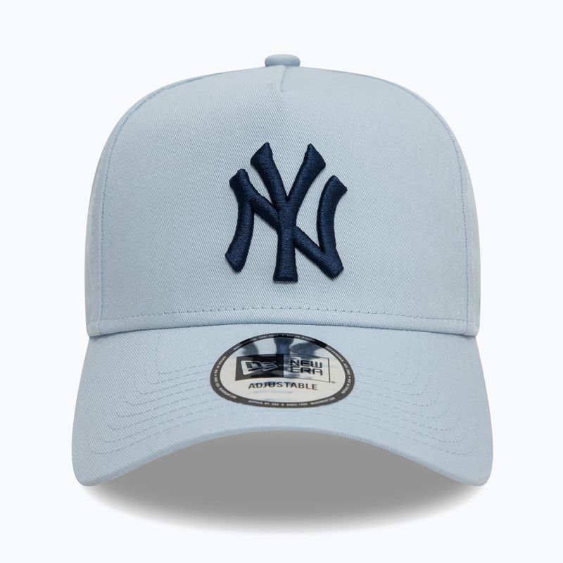 Cappello New Era League Essential Eframe New York Yankees blu pastello 2