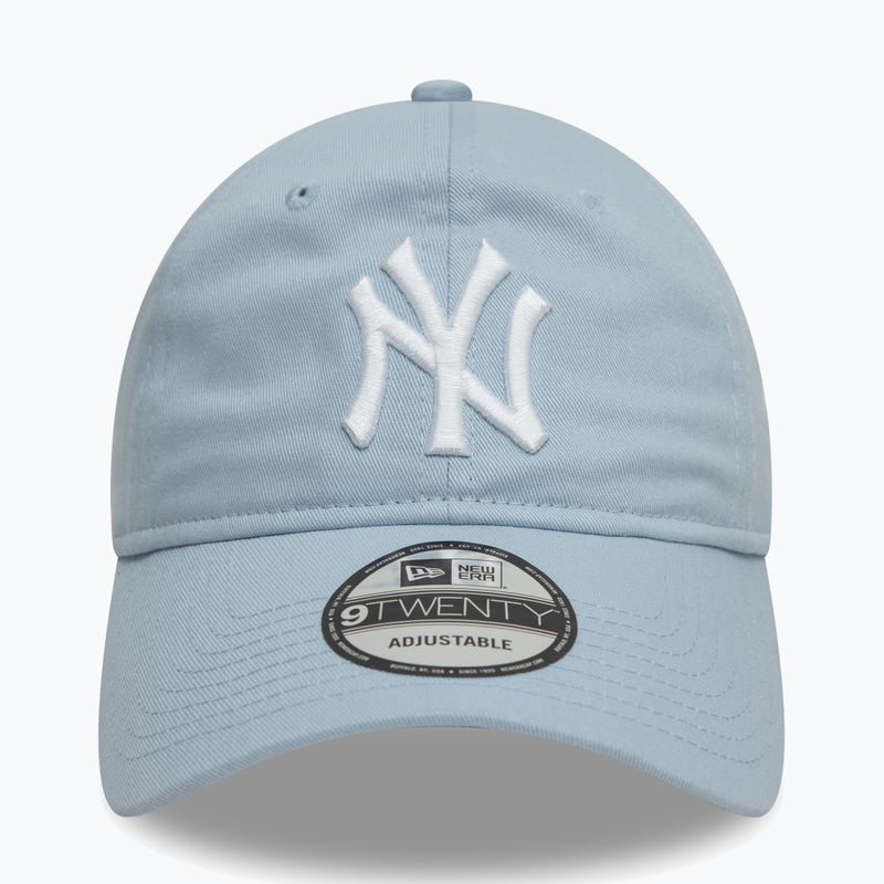 Cappello da baseball New Era League Essential 920 New York Yankees blu pastello 2