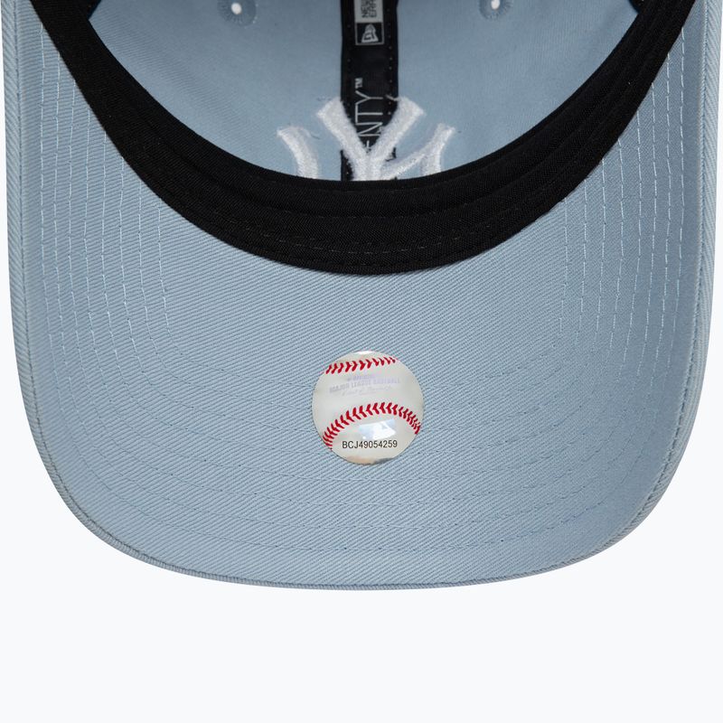 Cappello da baseball New Era League Essential 920 New York Yankees blu pastello 5