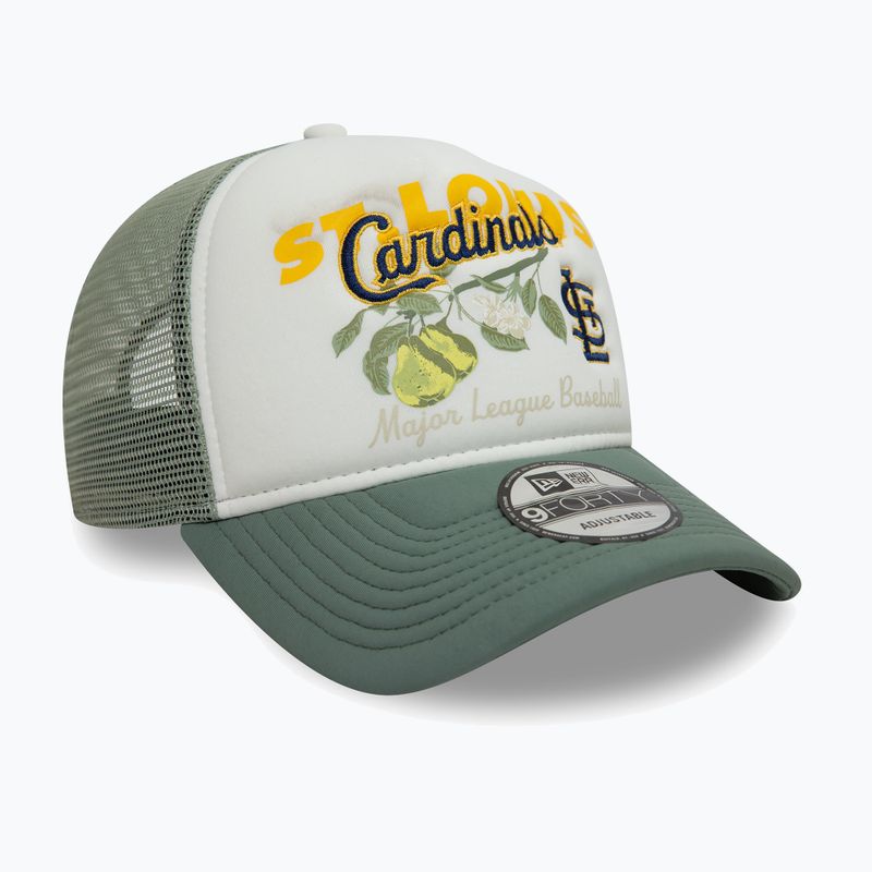 Cappello da baseball New Era Fruit Graphics Trucker ST. St. Louis Cardinals verde pastello