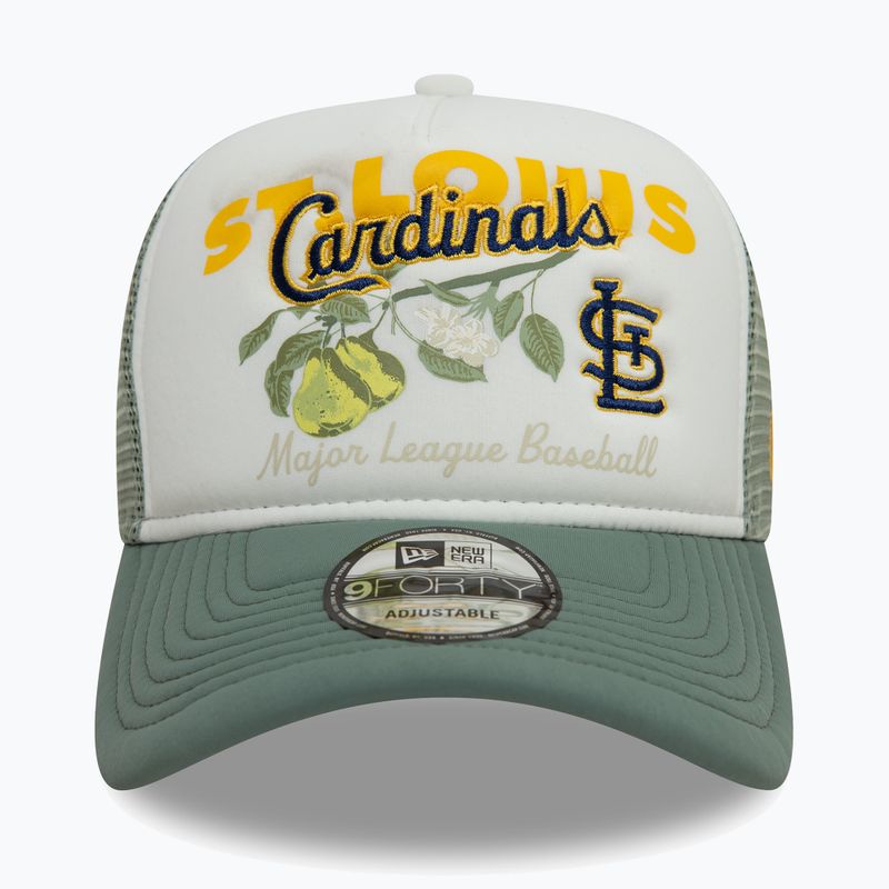Cappello da baseball New Era Fruit Graphics Trucker ST. St. Louis Cardinals verde pastello 2