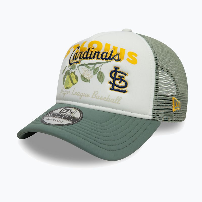 Cappello da baseball New Era Fruit Graphics Trucker ST. St. Louis Cardinals verde pastello 3