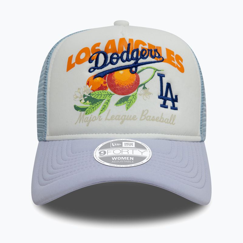 Berretto da baseball New Era Fruit Graphics Trucker Los Angeles Dodgers blu pastello 2