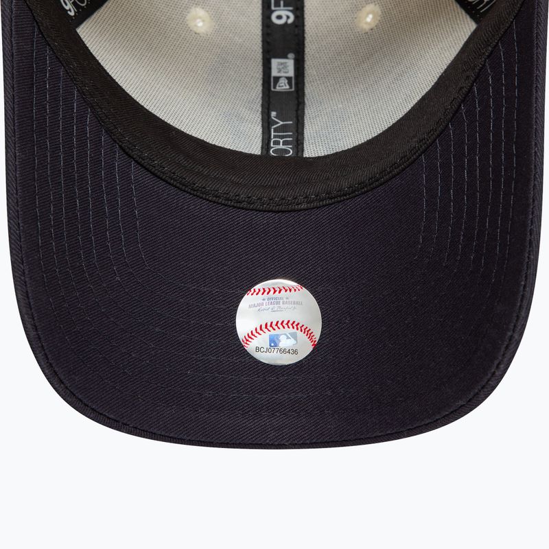 Cappello da baseball New Era Colourblock 9Forty New York Yankees beige chiaro 5