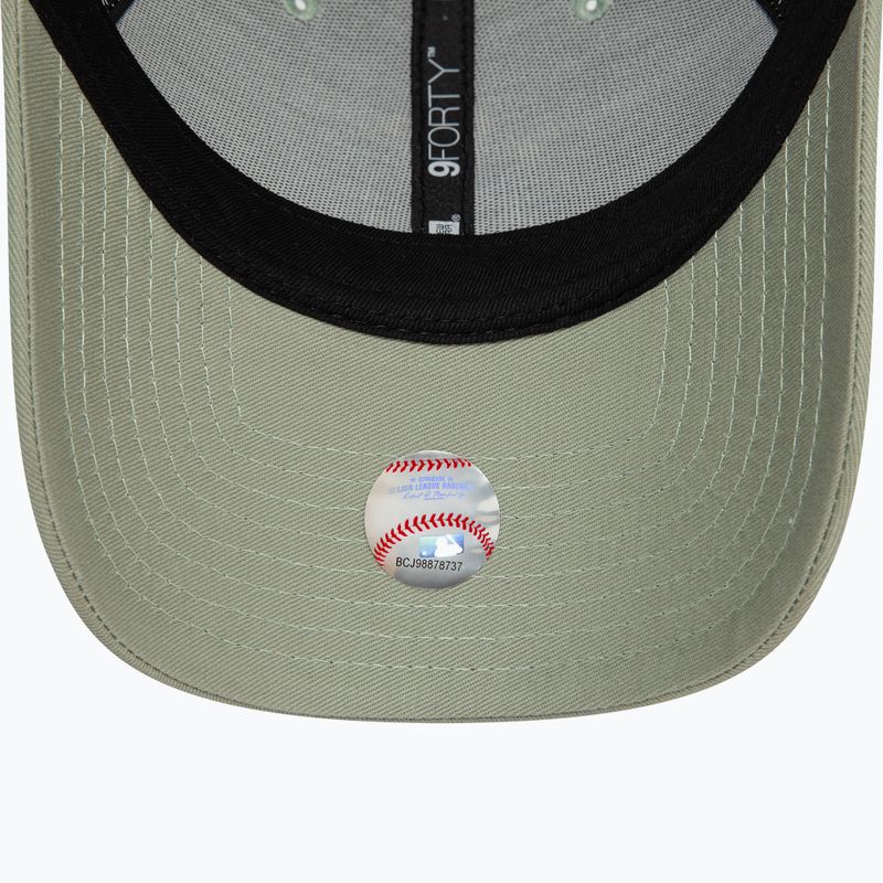 Cappello da baseball New Era Camo Infill 9Forty New York Yankees verde pastello 5