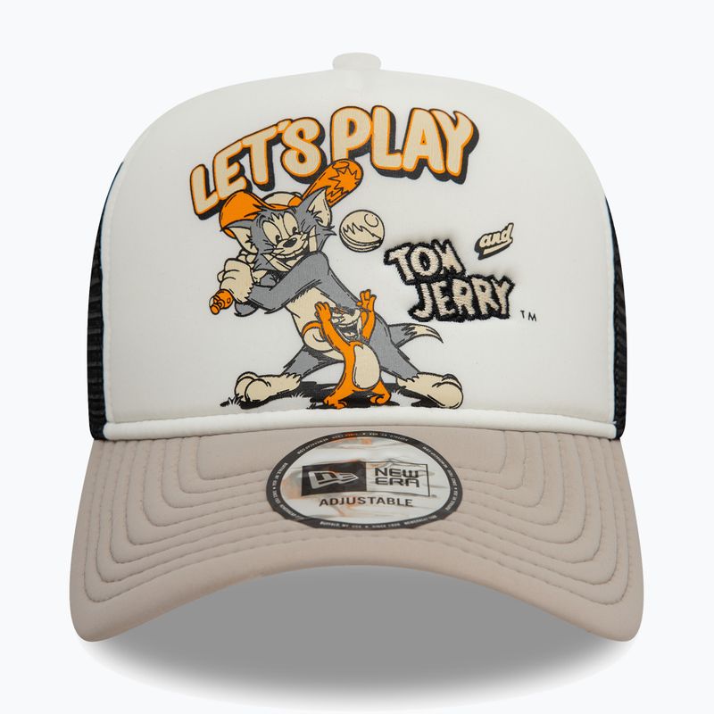 Cappello da baseball New Era Tom And Jerry Trucker grigio 3