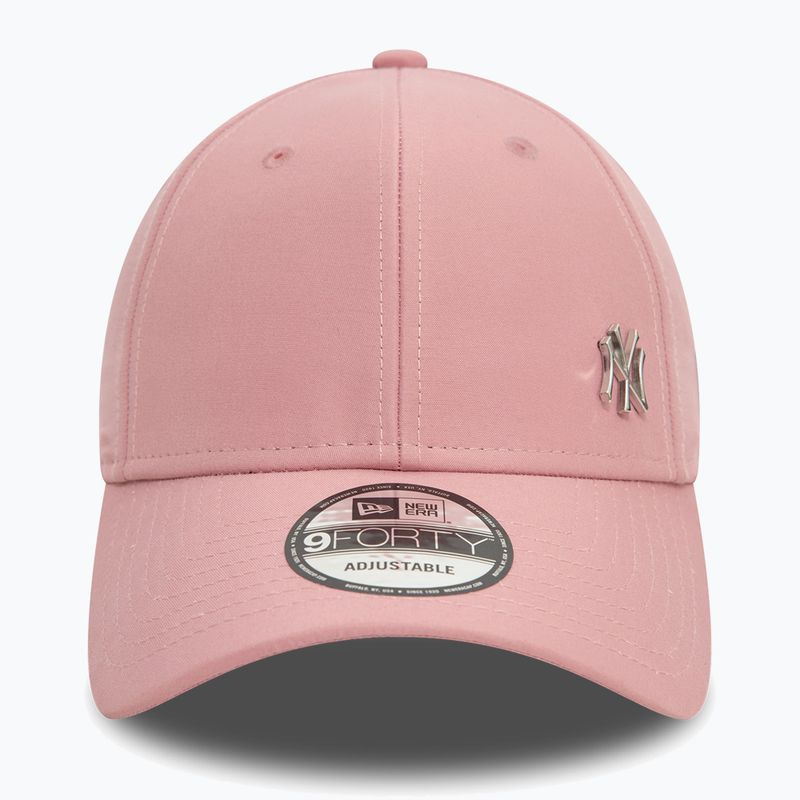 Cappello da baseball New Era Flawless 9Forty New York Yankees rosa scuro 3