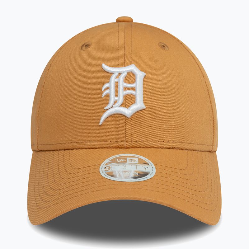 Cappello da baseball New Era League Essential 9Forty Detroit Tigers beige scuro 2