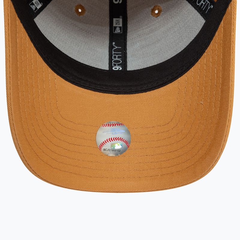 Cappello da baseball New Era League Essential 9Forty Detroit Tigers beige scuro 5