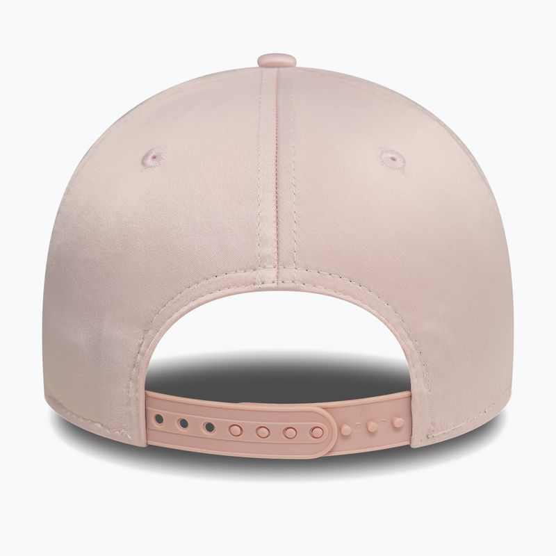 Cappello da baseball New Era Satin 9Forty New York Yankees rosa scuro da donna 4