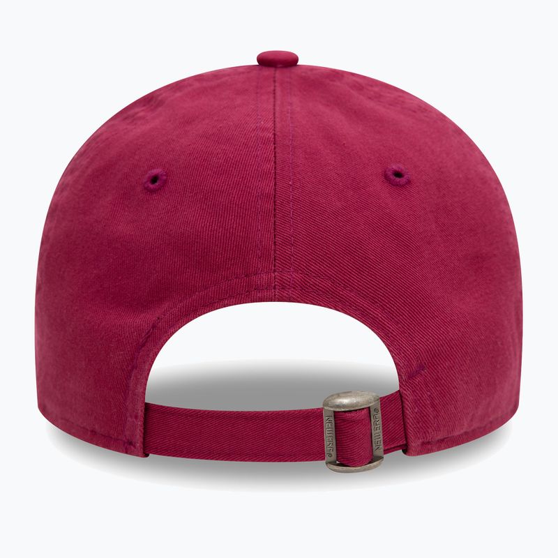 Cappello da baseball New Era Mini Washed 9Twenty New York Yankees rosso scuro 4
