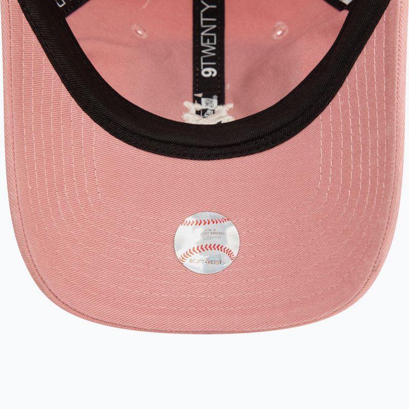 Cappello da baseball New Era Mini Washed 9Twenty New York Mets rosa scuro 5