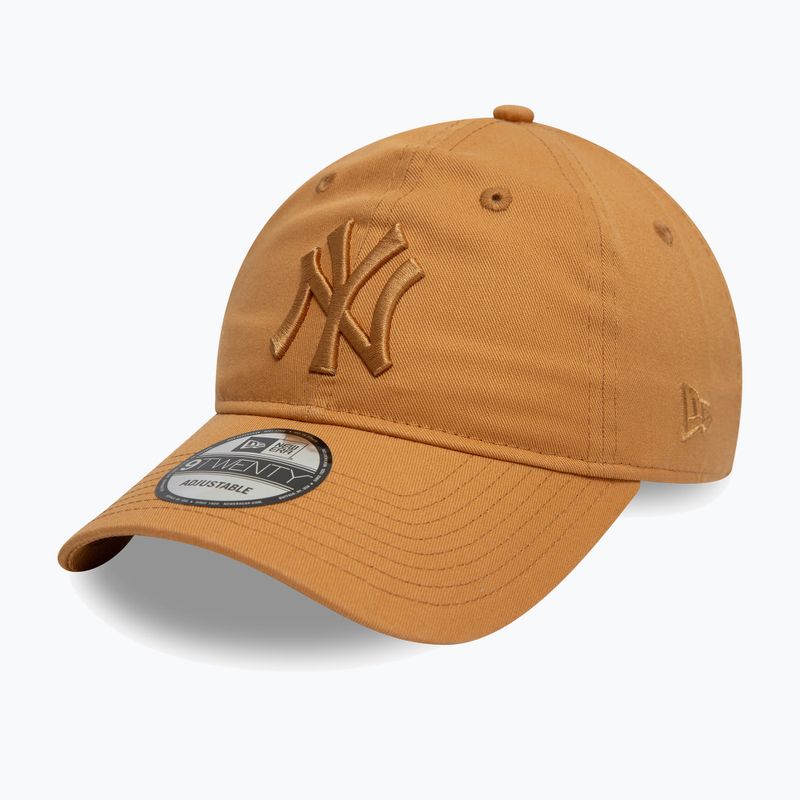 Cappello da baseball New Era League Essential 920 New York Yankees beige scuro 3