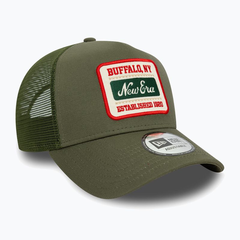 Cappello da baseball New Era NE Patch Trucker green med