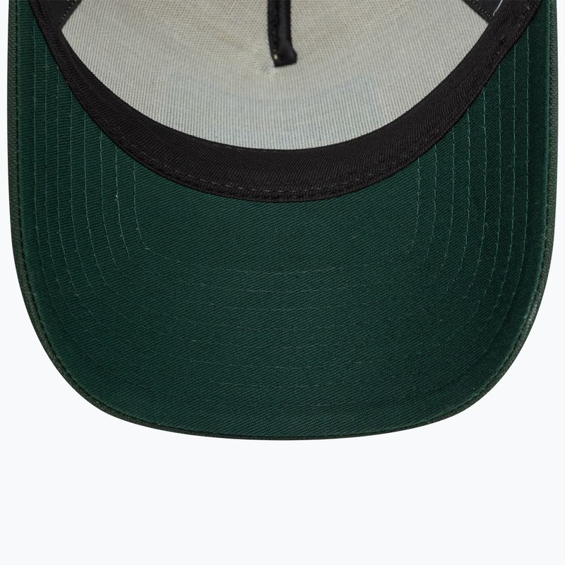 Cappello Trucker in tela New Era NE Patch beige chiaro 5