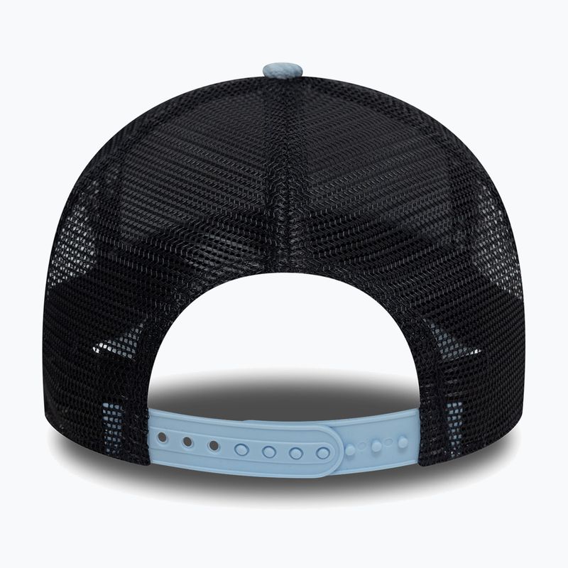 Cappello da baseball New Era NE Patch Cord Trucker blu pastello 4