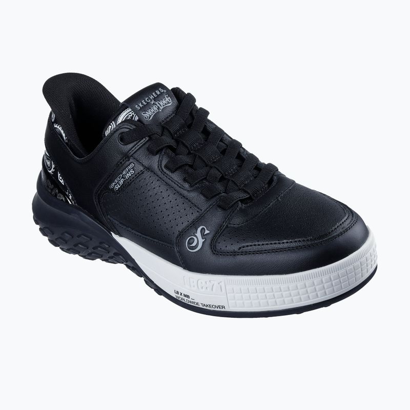 Scarpe da uomo SKECHERS Sizzle Snoop Sizzle Toke Slip-Ins nere 8