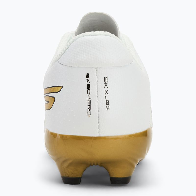 SKECHERS scarpe da calcio per bambini Skx_ 1.5 Td Jr FG bianco/oro 6