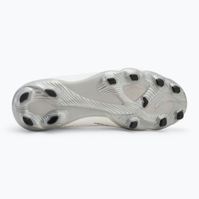 SKECHERS Razor 1.5 Youth Jr FG bianco/argento scarpe da calcio per bambini 4