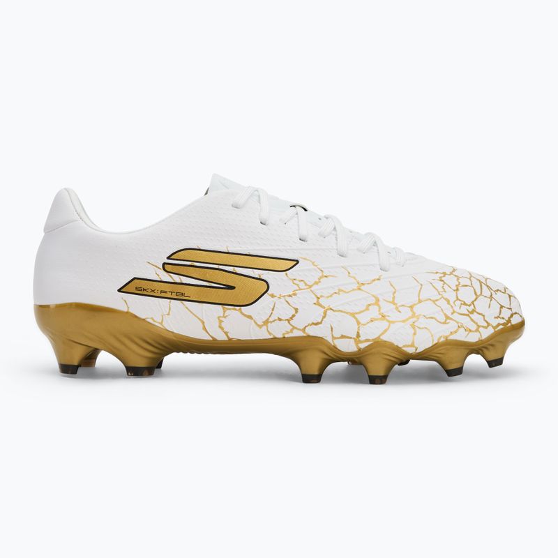 SKECHERS scarpe da calcio da uomo Skx_ 1.5 Academy FG bianco/oro 2