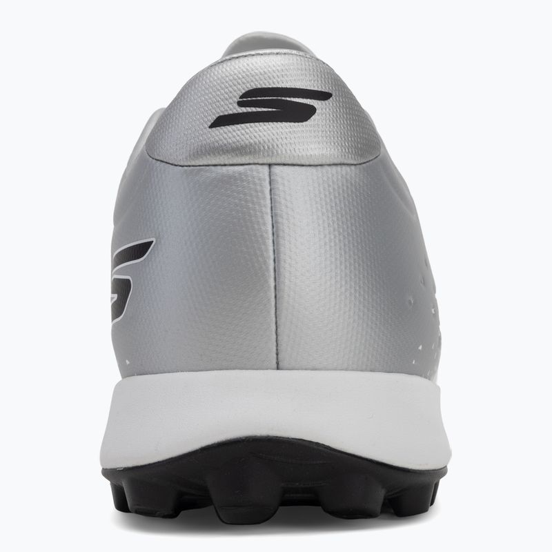 SKECHERS Razor 1.5 Academy TF scarpe da calcio uomo bianco/argento 6