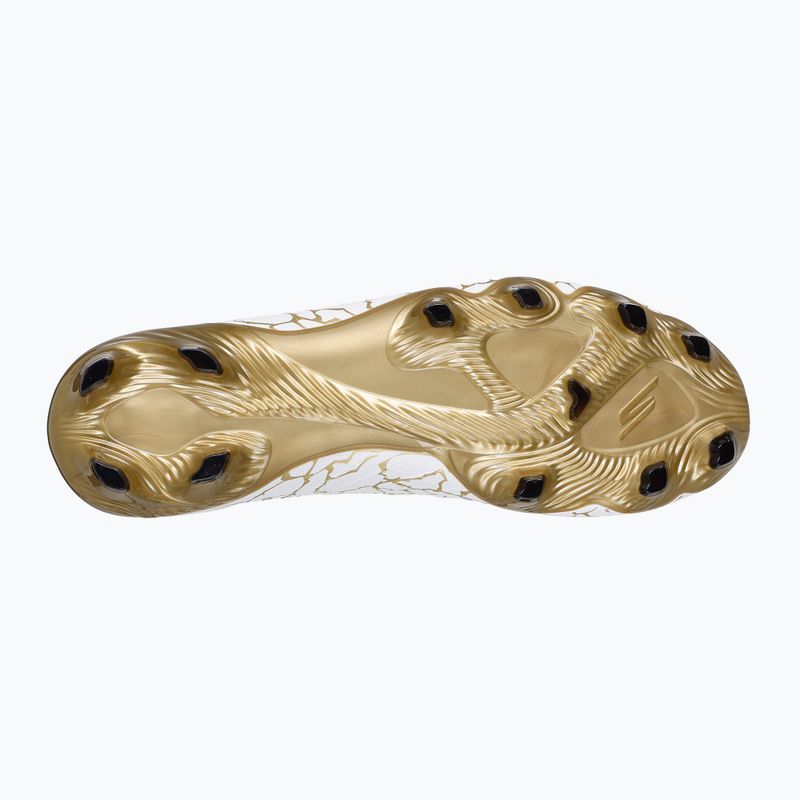 SKECHERS Razor 1.5 Academy FG scarpe da calcio uomo bianco/oro 12