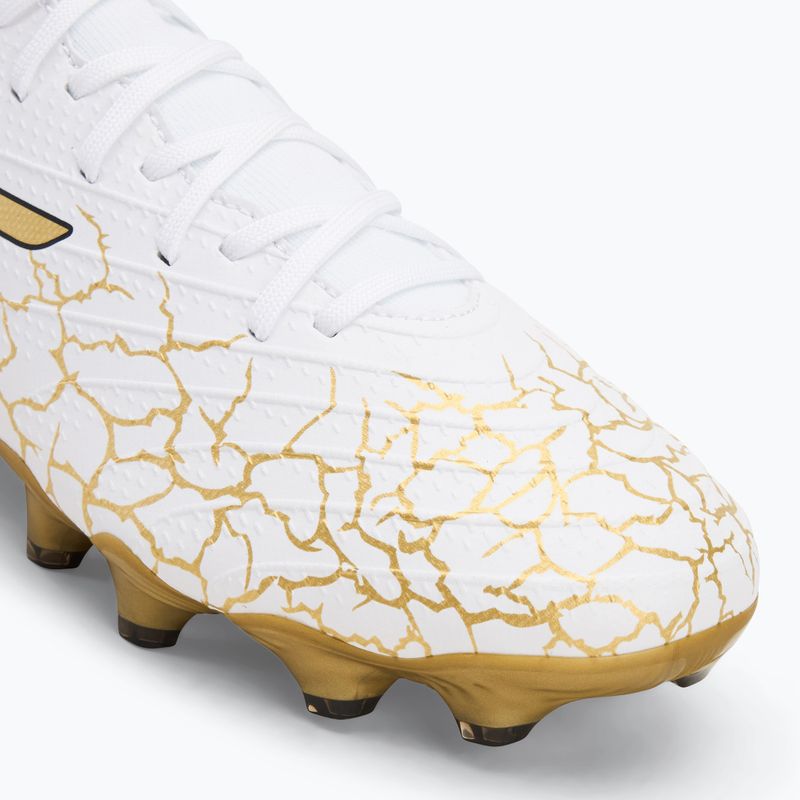 SKECHERS Razor 1.5 Academy FG scarpe da calcio uomo bianco/oro 7