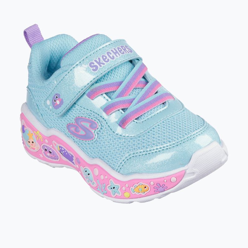 SKECHERS scarpe per bambini Play Scene Fun Squad turchese 8