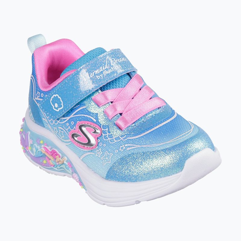 Scarpe da bambino Skechers My Dreamers Lil Mermaid blu/multi 11