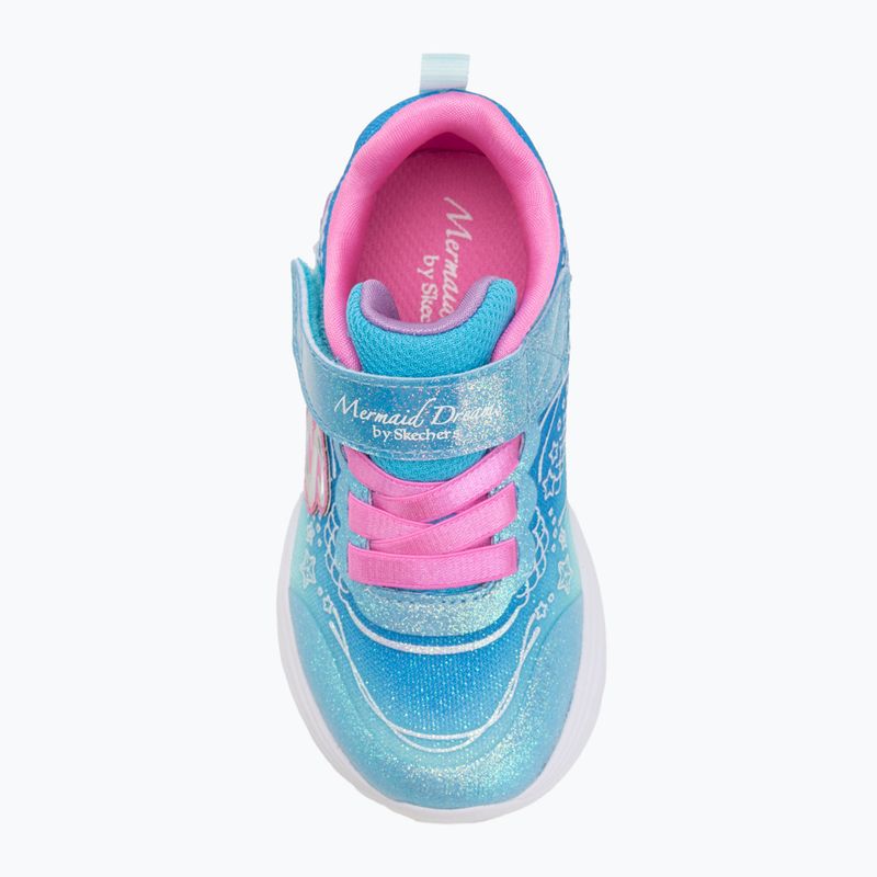 Scarpe da bambino Skechers My Dreamers Lil Mermaid blu/multi 5