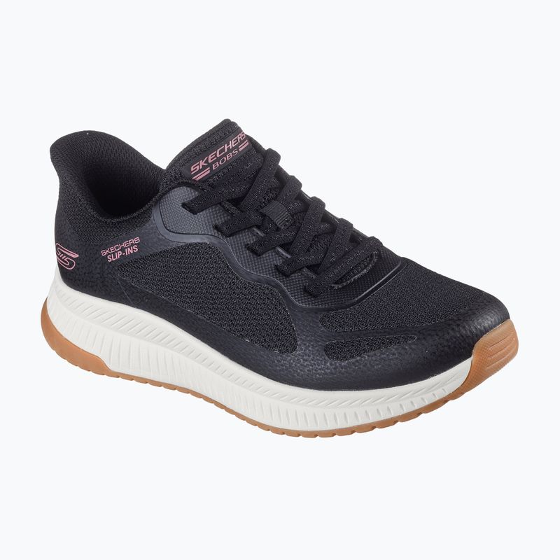 Scarpe da donna SKECHERS Bobs Squad 4 Staple Look nero 3