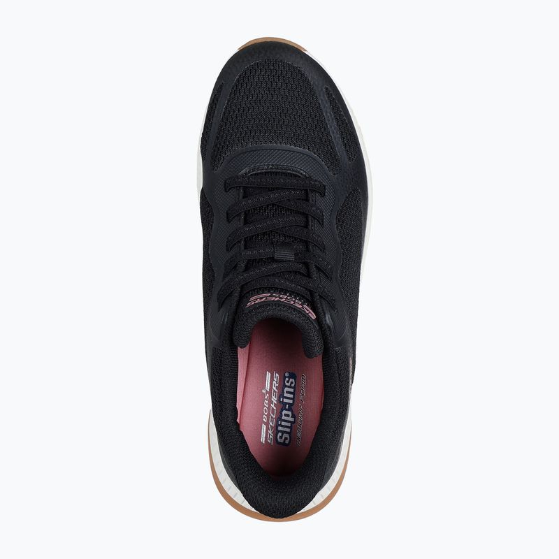 Scarpe da donna SKECHERS Bobs Squad 4 Staple Look nero 6